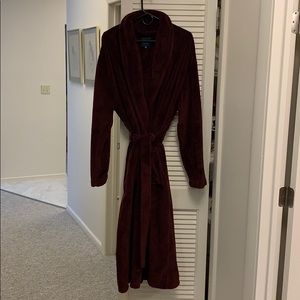 Cozy Burgundy Bath Robe